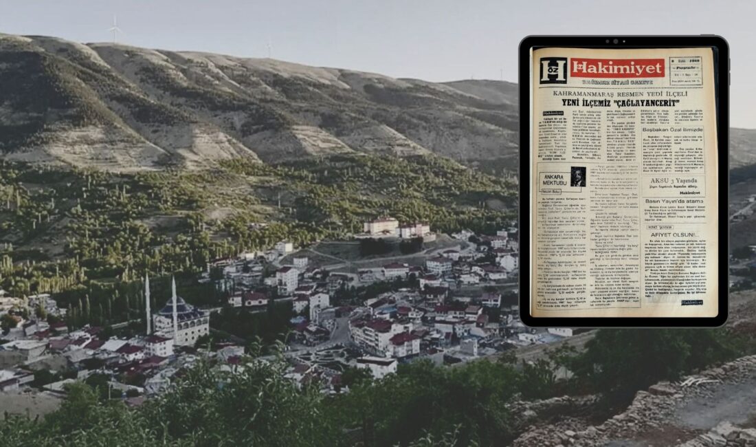 Hakimiyet Gazetesi, 8 Eylül 1988 tarihli sayısında Çağlayancerit’in ilçe olduğunu