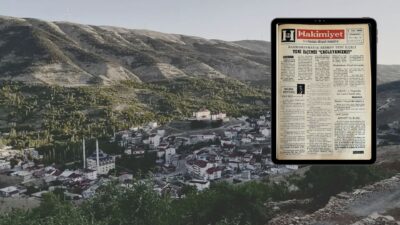 Hakimiyet Gazetesi, 8 Eylül 1988 tarihli sayısında Çağlayancerit’in ilçe olduğunu