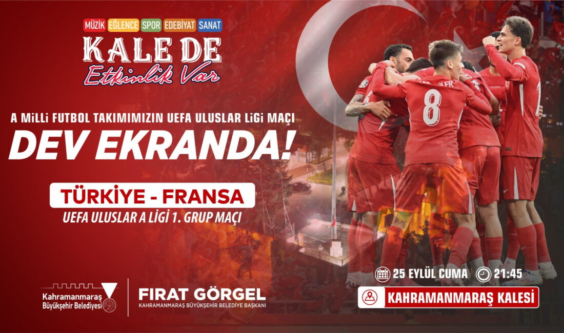 &nbsp; Büyükşehir Belediyesi, A Milli Futbol Takımı’nın UEFA Uluslar A Ligi