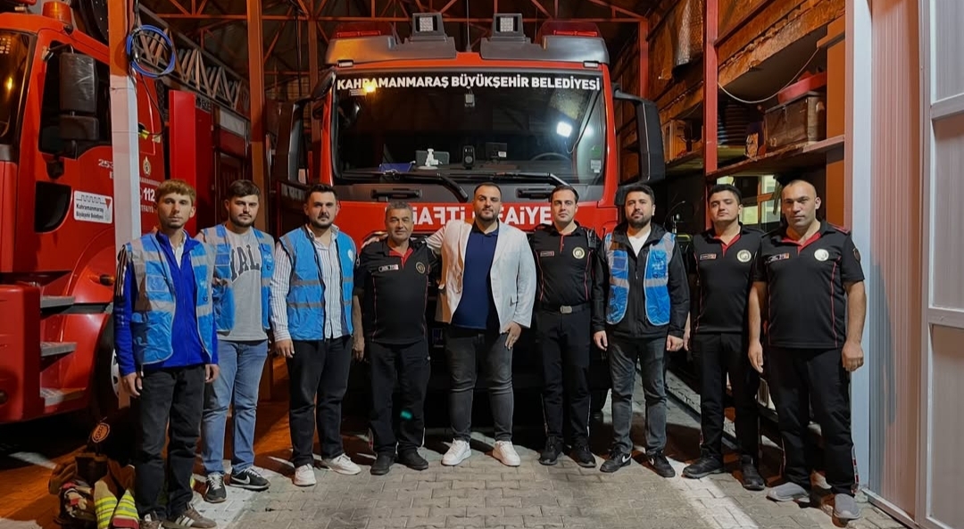 &nbsp; AK Parti Andırın İlçe Gençlik Kolları, İtfaiyeciler Haftası dolayısıyla