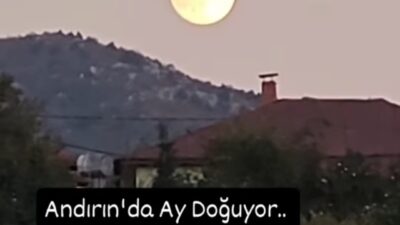 &nbsp; Kahramanmaraş’ın Andırın ilçesinde, gökyüzünde kartpostallık görüntüler oluşturan bir doğa
