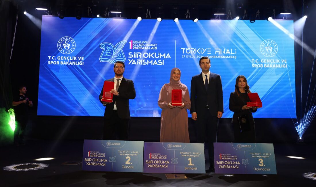 &nbsp; Gençler Arası Kültür ve Sanat Yarışmaları kapsamında düzenlenen Şiir