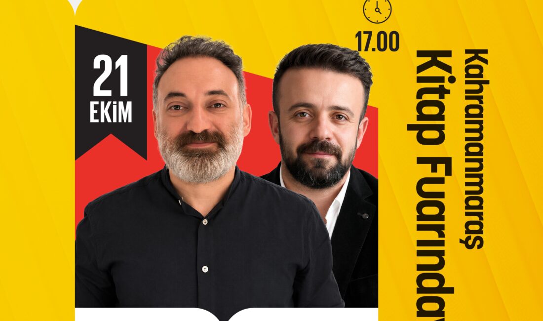 Büyükşehir Belediyesinin 11. Uluslararası Kahramanmaraş Kitap Fuarı’nda 21 Ekim Çarşamba günü