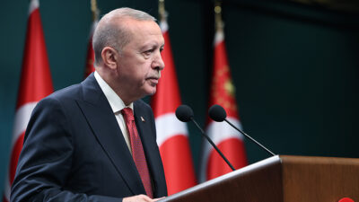 Cumhurbaşkanı Recep Tayyip Erdoğan, Cumhurbaşkanlığı Külliyesinde gerçekleştirilen Cumhurbaşkanlığı Kabinesi Toplantısı’nın