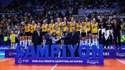 2026 Kadınlar AXA Sigorta Şampiyonlar Kupası’nda kupa ve madalyalar, VakıfBank