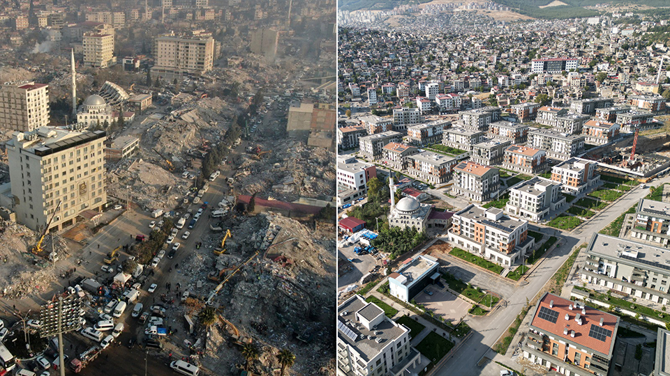 6 Şubat 2023`te meydana gelen depremlerde büyük yıkımın yaşandığı Kahramanmaraş`ta,