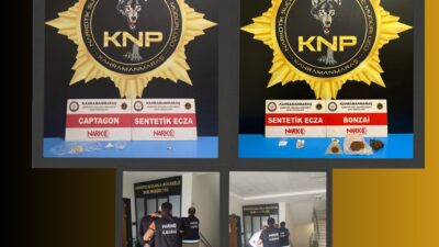 Kahramanmaraş’ta narkotik ekiplerinin 7 ve 10 Ekim tarihlerinde gerçekleştirdiği çalışmalarda