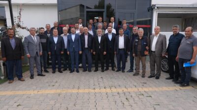 Büyükşehir Belediyesinin ilçelerde düzenlediği Muhtarlarla Buluşma programının yeni durağı Pazarcık