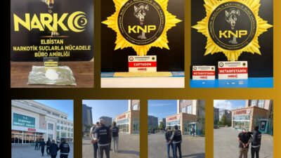 Kahramanmaraş’ta uyuşturucu madde ticaretine yönelik düzenlenen operasyonlarda 3 bin 630