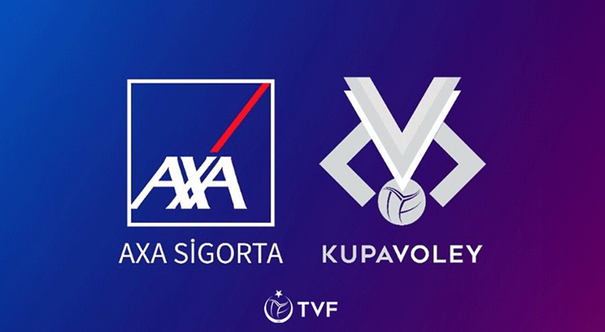 &nbsp; AXA Sigorta Kupa Voley’de çeyrek final eşleşmeleri belli oldu.