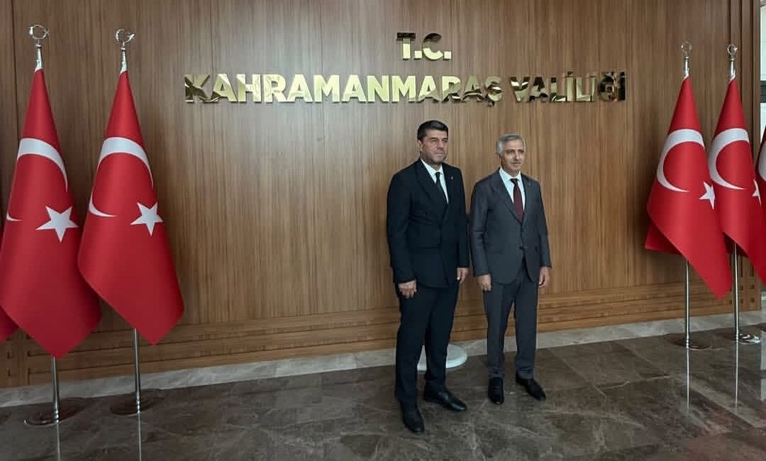AK Parti Andırın İlçe Başkanı Abdulkadir Kayıran, Kahramanmaraş Valisi Mükerrem