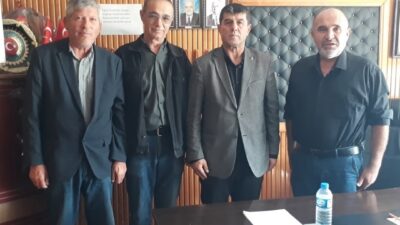 AK Parti Andırın İlçe Başkanı Abdulkadir Kayıran, yönetim kurulu üyeleri