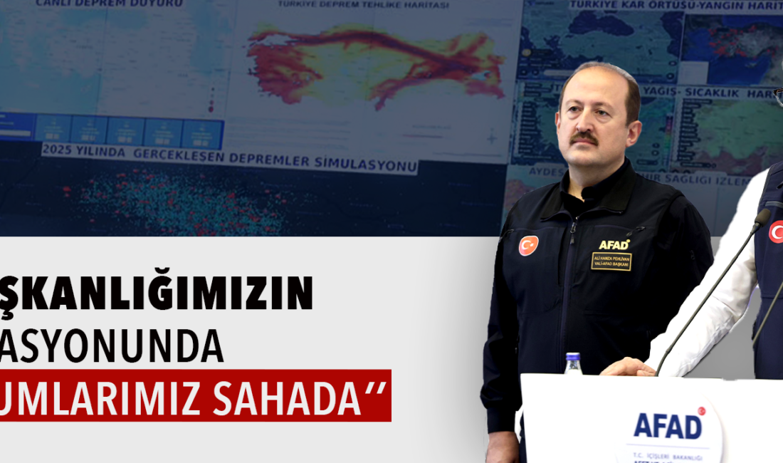İçişleri Bakanı Mustafa Çiftçi, Meteoroloji Genel Müdürlüğünün değerlendirmeleri doğrultusunda 42
