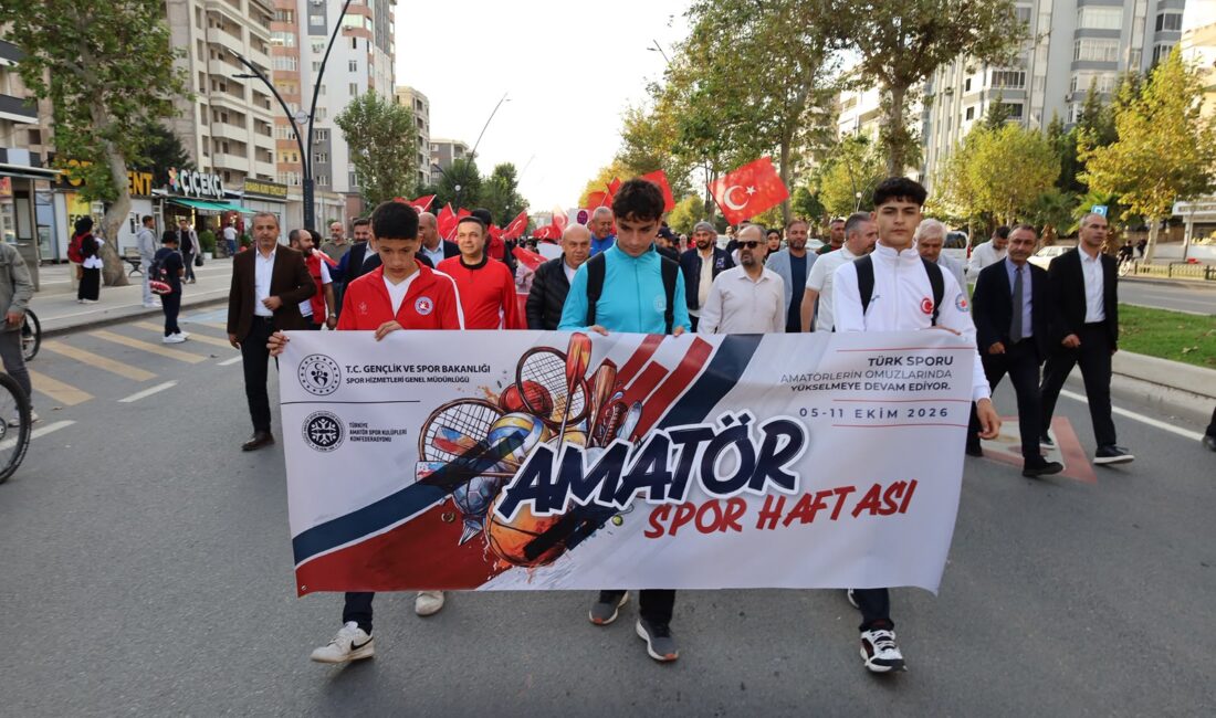 Kahramanmaraş Gençlik ve Spor İl Müdürlüğü tarafından Amatör Spor Haftası