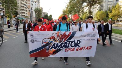 Kahramanmaraş Gençlik ve Spor İl Müdürlüğü tarafından Amatör Spor Haftası
