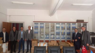 Kahramanmaraş’ın Andırın ilçesinde, eğitim gören ihtiyaç sahibi çocukların yüzünü güldürecek