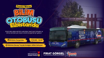 Büyükşehir Belediyesinin gençlere yönelik vizyon projelerinden Pusula Maraş Bilim Otobüsü, 29