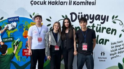 &nbsp; Kahramanmaraş Çocuk Hakları Komitesi üyesi çocuklar, iklim değişikliği ve