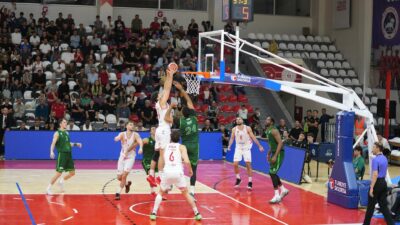 Türkiye Sigorta Türkiye Basketbol Ligi’nin 4’üncü haftasında sahasında Keçiören Belediyesi