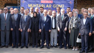 19 Ekim Muhtarlar Günü programında konuşan Büyükşehir Belediye Başkanı Fırat