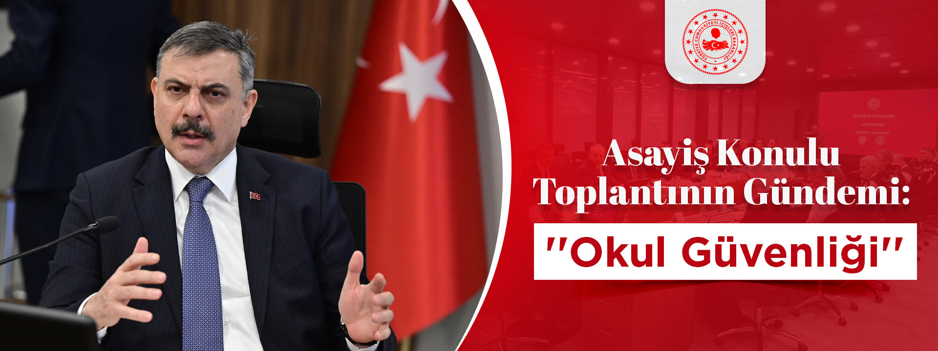 &nbsp; İçişleri Bakanı Mustafa Çiftçi, Bakanlık GAMER Toplantı Salonu’nda gerçekleştirilen
