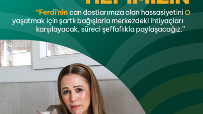   Ferdi Zeyrek’in hayvanlara duyduğu hassasiyet de,  bugün onun adını