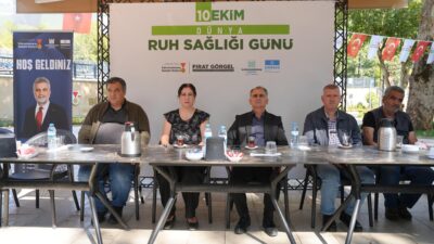 Büyükşehir Belediyesi, 10 Ekim Dünya Ruh Sağlığı Günü dolayısıyla Toplum
