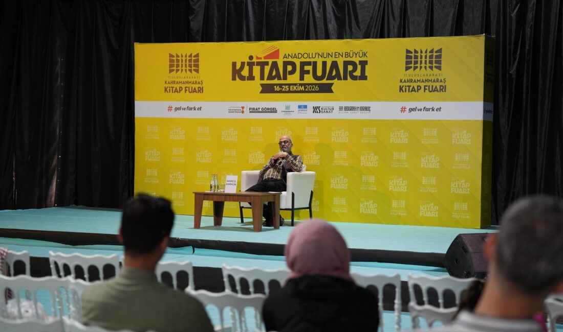 Büyükşehir Belediyesinin 11. Uluslararası Kahramanmaraş Kitap Fuarı’nın üçüncü gününde okurlarla