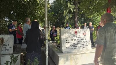 Kahramanmaraş’ın Andırın ilçesinde, aziz şehit Polis Memuru Adem Seyfioğlu, şahadetinin