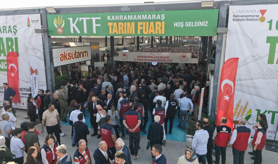Kahramanmaraş’ın tarım, hayvancılık ve gıda alanındaki üretim gücünü ortaya koyan