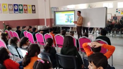 Andırın İlçe Sağlık Müdürlüğü ekipleri tarafından yürütülen “Sağlıklı Çocuk, Sağlıklı