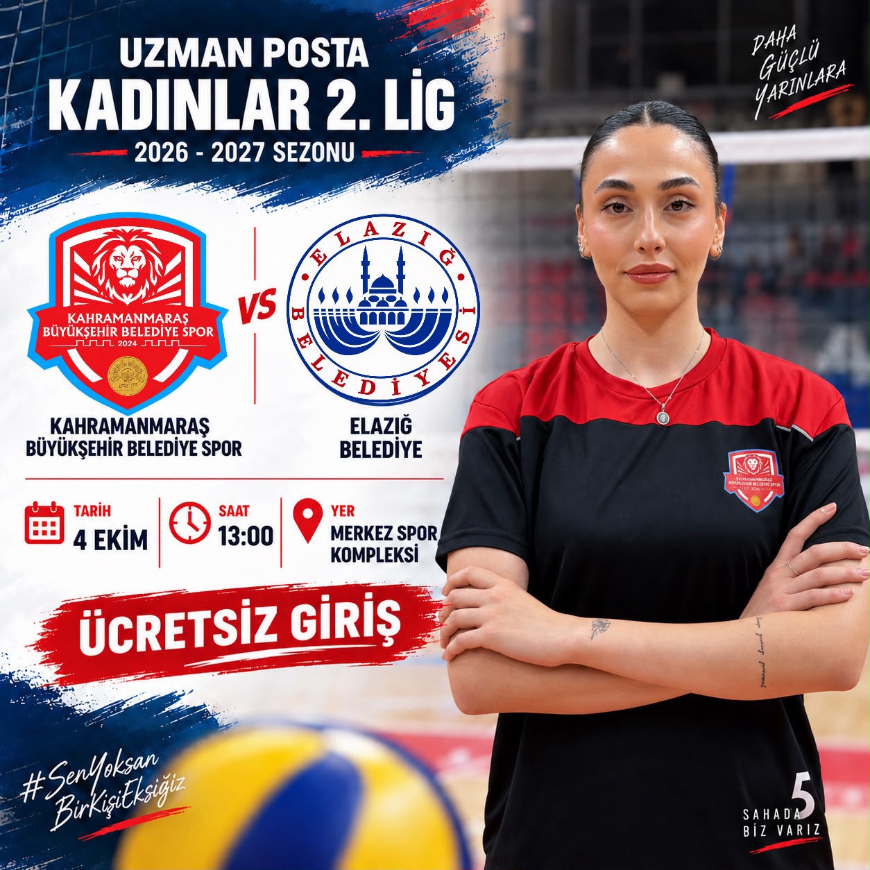 Büyükşehir Belediyesinin kadın voleybol takımı, Türkiye Voleybol Federasyonu Uzman Posta