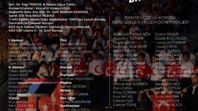   Onikişubat Belediyesi, Cumhuriyet Bayramı’nın coşkusunu 1300 öğrencinin aynı sahnede