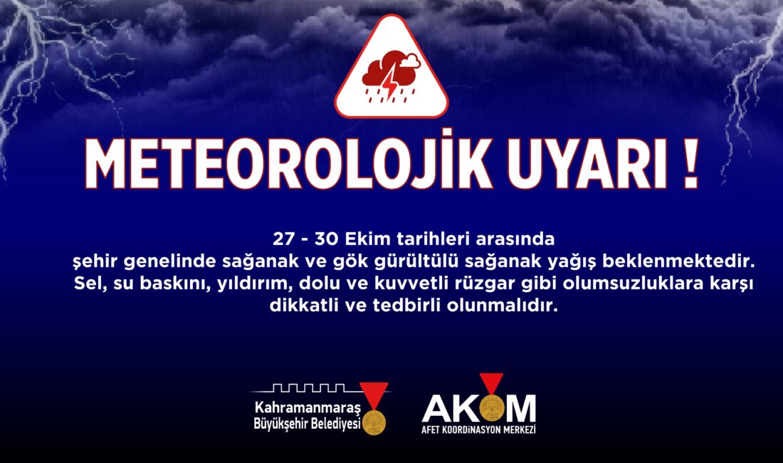 Büyükşehir Belediyesi Afet Koordinasyon Merkezi, 27 – 30 Ekim tarihleri