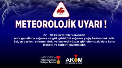 Büyükşehir Belediyesi Afet Koordinasyon Merkezi, 27 – 30 Ekim tarihleri