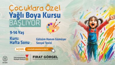 Büyükşehir’den Çocuklara Özel Yağlı Boya Kursu Büyükşehir Belediyesi, 9 –