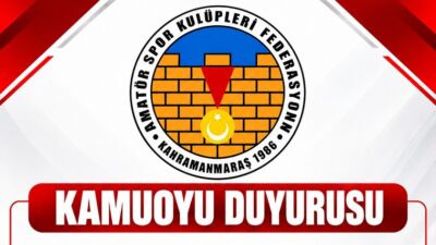 Bazı basın yayın organlarında yer alan haberlerin ardından Kahramanmaraş Amatör