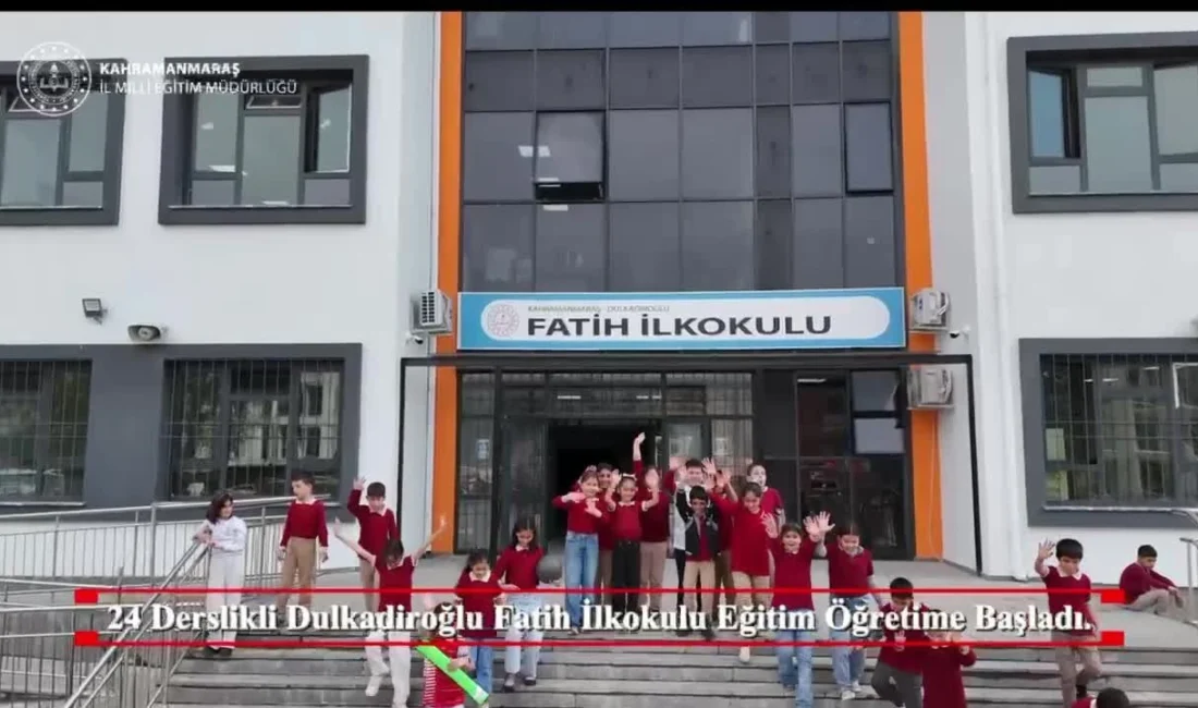 Kahramanmaraş’ın eğitim altyapısını güçlendirmeye yönelik çalışmalar kapsamında, Dulkadiroğlu ilçesinde bulunan