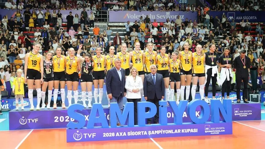2026 Voleybol Kadınlar AXA Sigorta Şampiyonlar Kupası VakıfBank’ın 2026 Voleybol